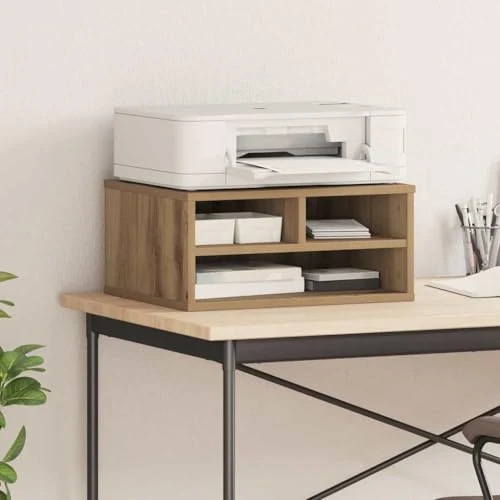 vidaXL Druckerständer Artisan-Eiche 49 x 40 x 22,5 cm Holzwerkstoff