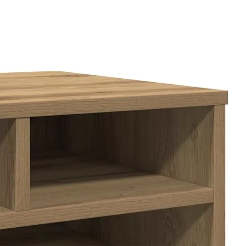 vidaXL Druckerständer Artisan-Eiche 49 x 40 x 22,5 cm Holzwerkstoff