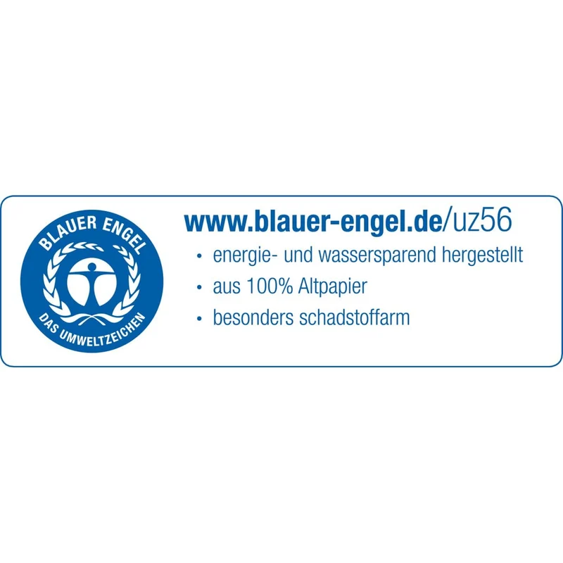 Herlitz Hängehefter, dreifach Trennung, UNIREG, kaufmännische Heftung, 5 Stück