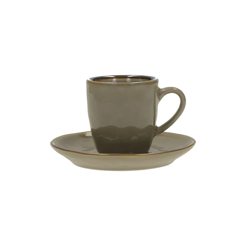 Unitable - Konzerttaube Graue Koffeetasse W/P