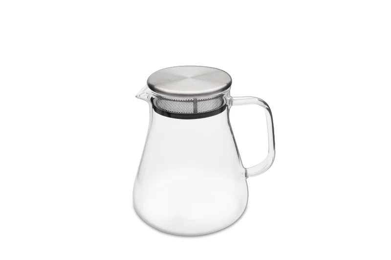 WEIS - Teekanne aus Borosilikatglas mit Filter im Deckel 800 ml