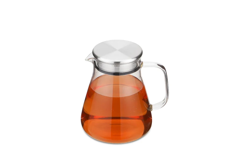 WEIS - Teekanne aus Borosilikatglas mit Filter im Deckel 800 ml