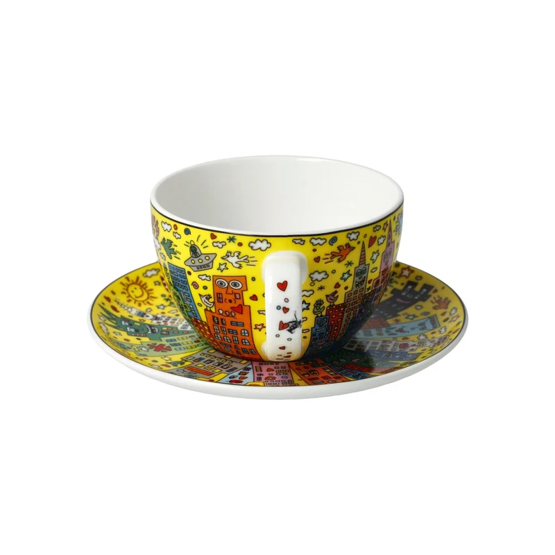 Goebel Pop Art James Rizzi 'My New York City Sunset - Tasse'
