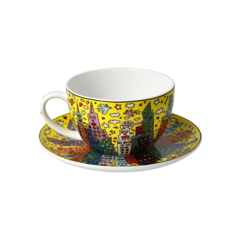 Goebel Pop Art James Rizzi 'My New York City Sunset - Tasse'