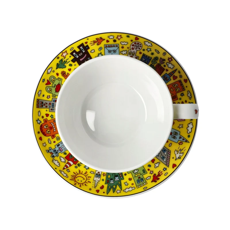 Goebel Pop Art James Rizzi 'My New York City Sunset - Tasse'