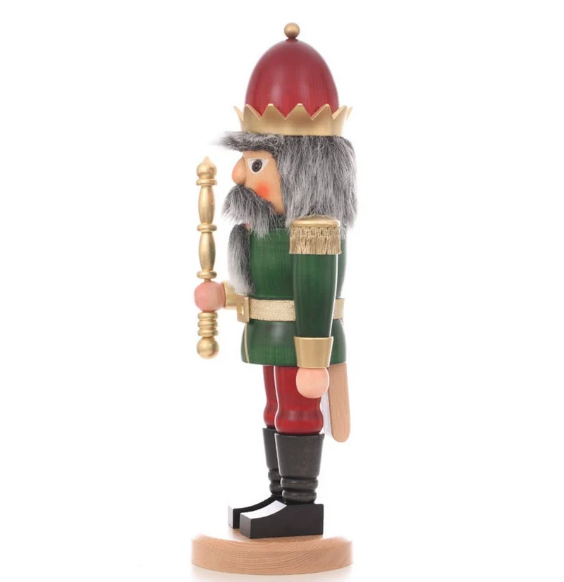 König rot/grün, Nussknacker, Ulbricht - 43cm' 2024