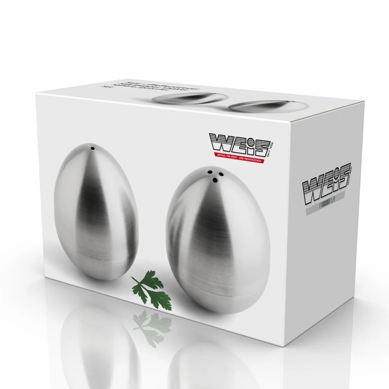 WEIS - Salz-/Pfefferstreuer Set "Ei-Form"