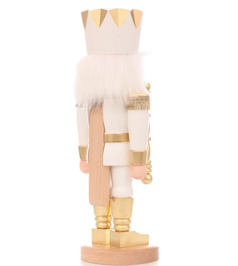 Ulbricht Nussknacker 'König weiß/gold - 42cm' 2023
