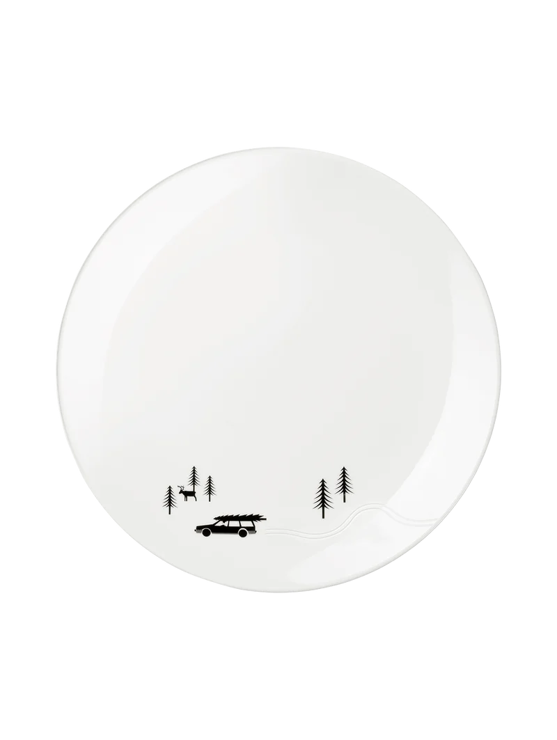 Asa, Dessertteller, skiding xmas, D20,5 x H2,2 cm