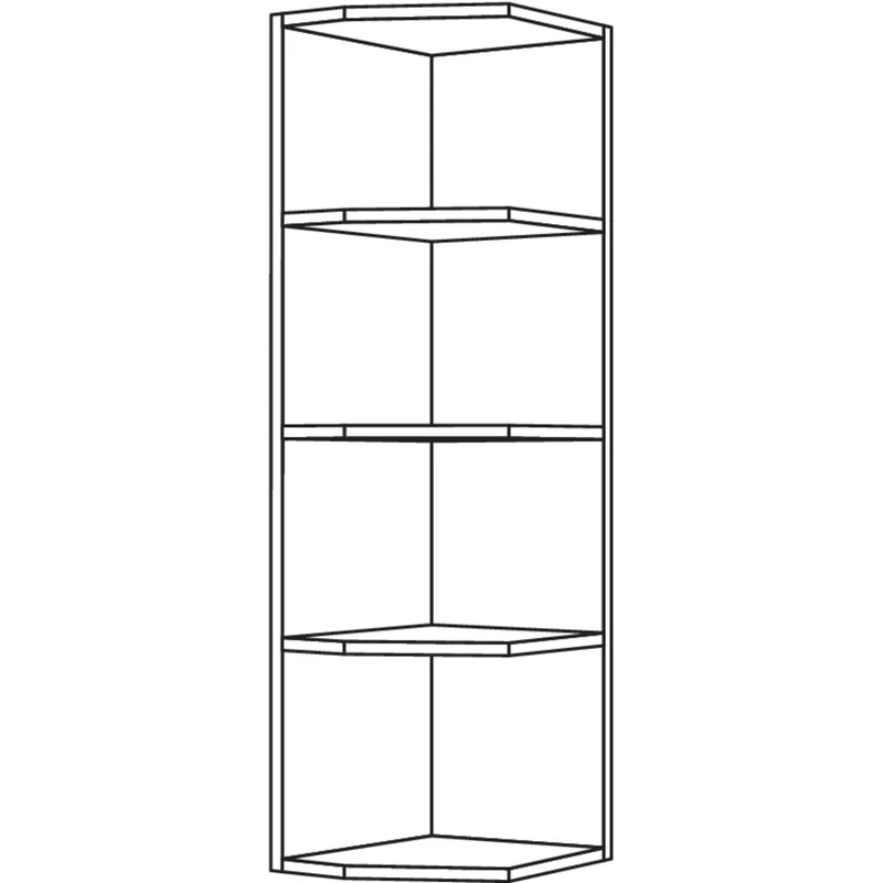 nobilia Aufsatz-Abschlussregal ARA32-1 32,2 cm