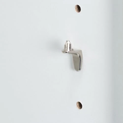 CASARIA® Kommode mit 2 Türen 115,5x60x30cm Holz Modern höhenverstellbarer Einlegeboden Schlafzimmer Büro Flur Mehrzweckschrank Aktenschrank Schrank Weiß