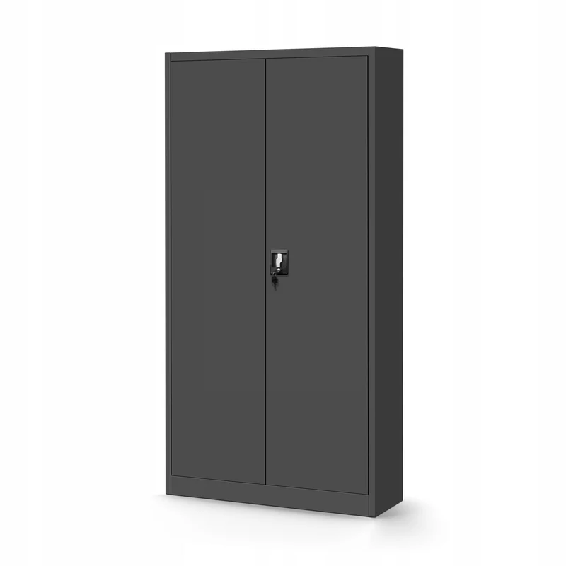 Jan Nowak Aktenschrank Büroschrank Metall mit Schließfach, 185x90x45 cm