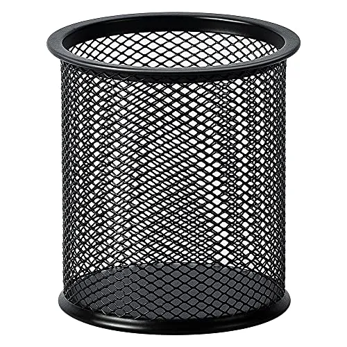 Amazon Basics Stifthalter aus Drahtgeflecht, schwarz