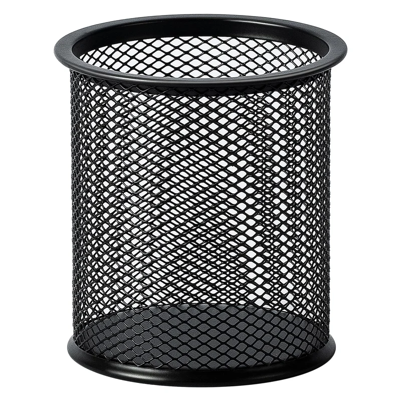Amazon Basics Stifthalter aus Drahtgeflecht, schwarz