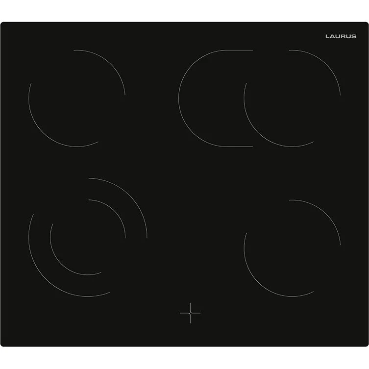 Laurus LCF600ZBK Glaskeramik-Kochfeld 60 cm