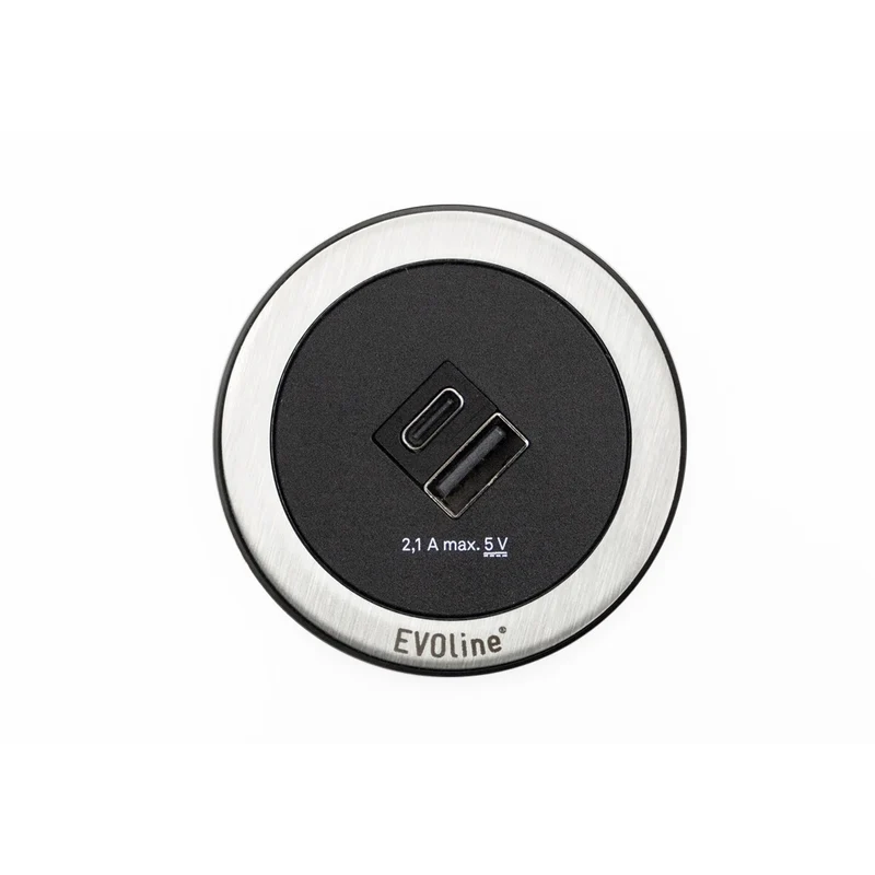 USB-Charger EVOline One ONECH-F-E, USB-A & USB-C