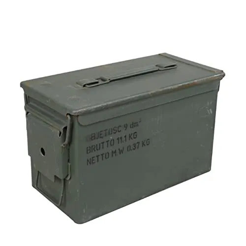 Munitionskiste Metall Aufbewahrungskiste Militärkiste Munitionsbox (4API)