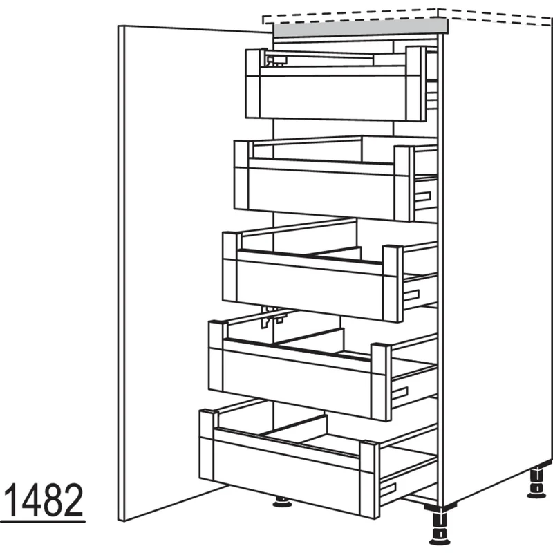 nobilia Highboard NHI40 40 cm