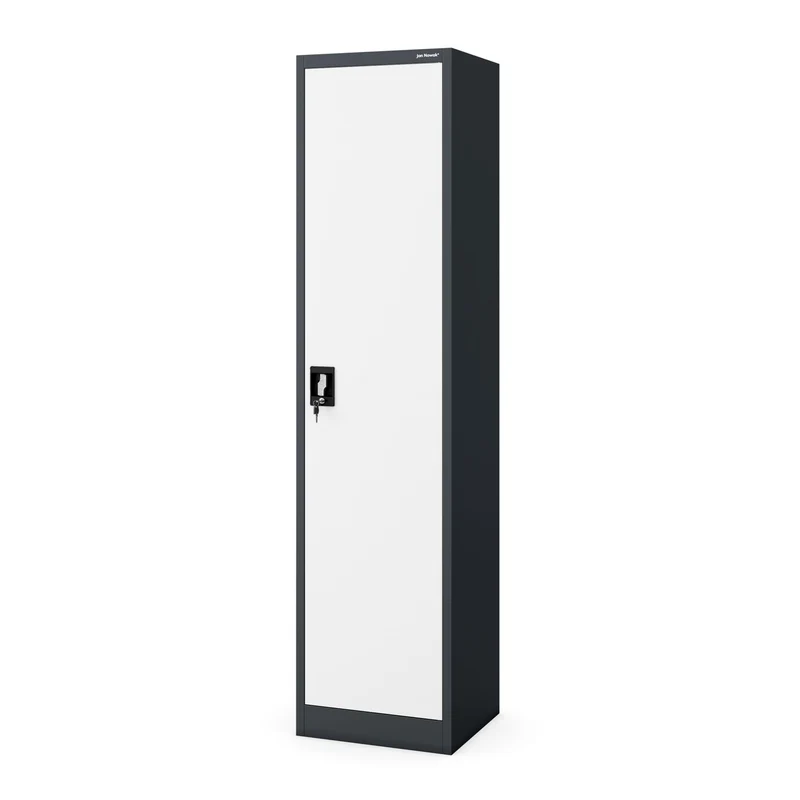 Jan Nowak Aktenschrank Büroschrank Metall abschließbar 185x40x45 cm