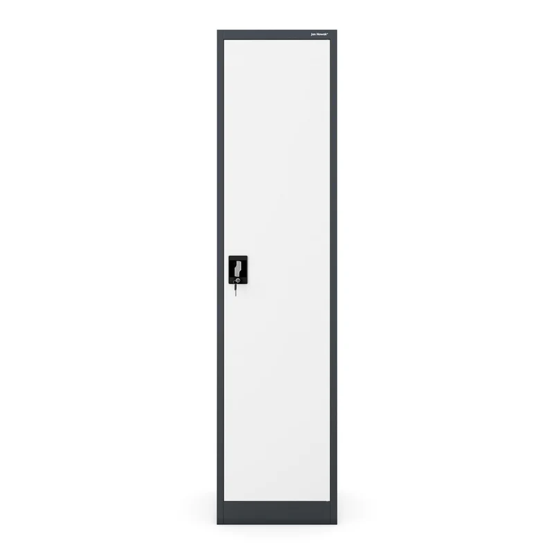 Jan Nowak Aktenschrank Büroschrank Metall abschließbar 185x40x45 cm