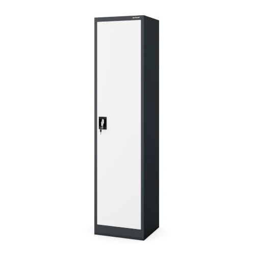 Jan Nowak Aktenschrank Büroschrank Metall abschließbar 185x40x45 cm