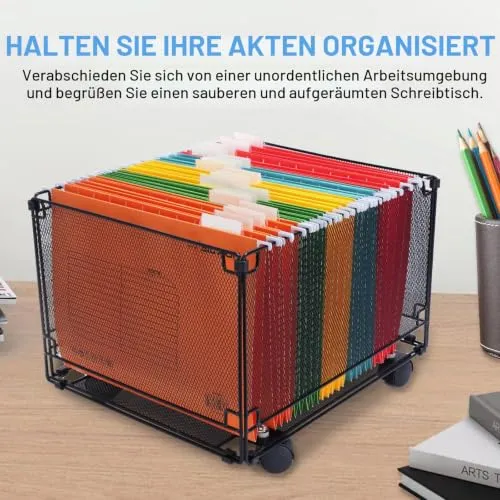 25 Stück A4 Hängeregistermappen aus Pappe mit Tabs + Einschüben