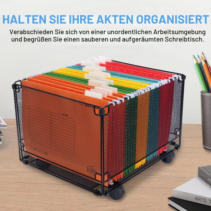 25 Stück A4 Hängeregistermappen aus Pappe mit Tabs + Einschüben