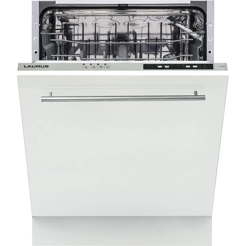 Laurus LSV60-4 Einbau-Spülmaschine / Geschirrspüler, vollintegriert, 60 cm
