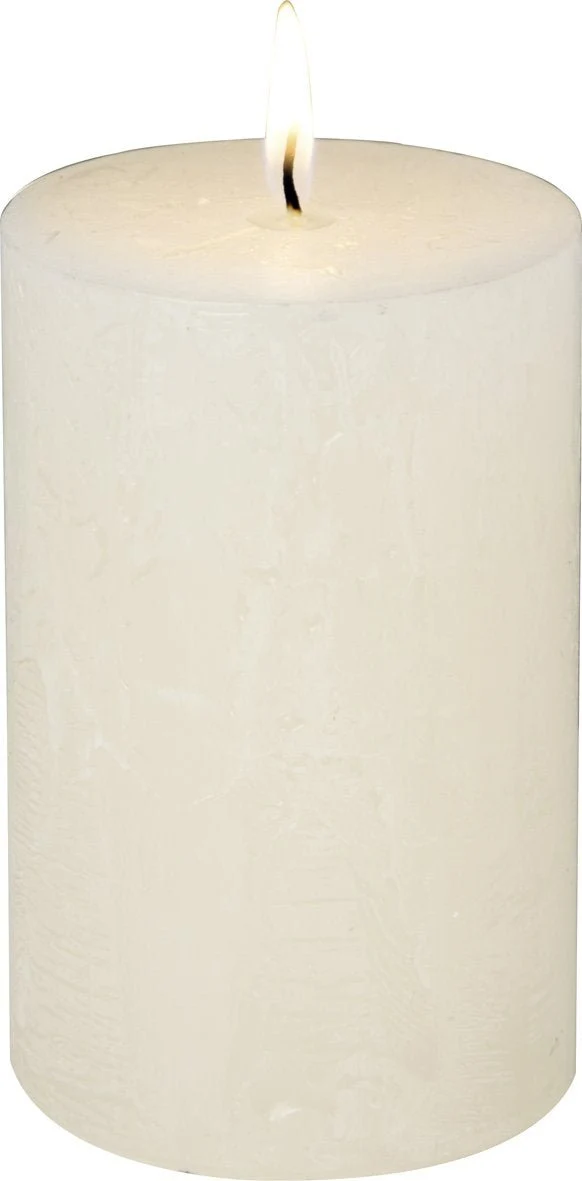IHR, Cylinder Stumpenkerze, ivory, D7 x 11cm