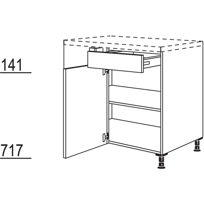 nobilia Maxi-Eckschrank UE100-60-M
