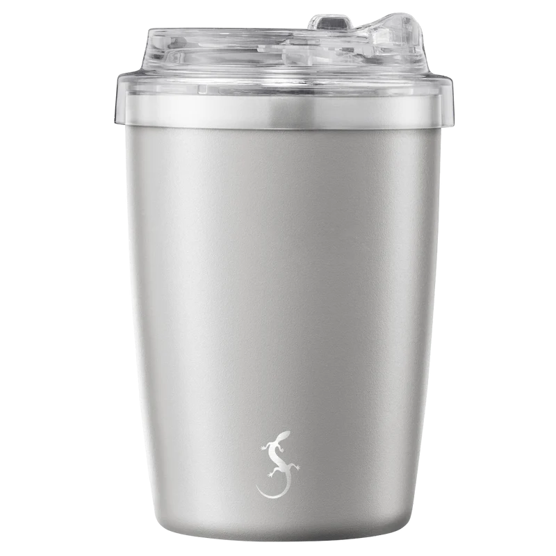 Lurch Isolierbecher Coffee-To-Go 0,3l mit Pulverbeschichtung, Jura Grey