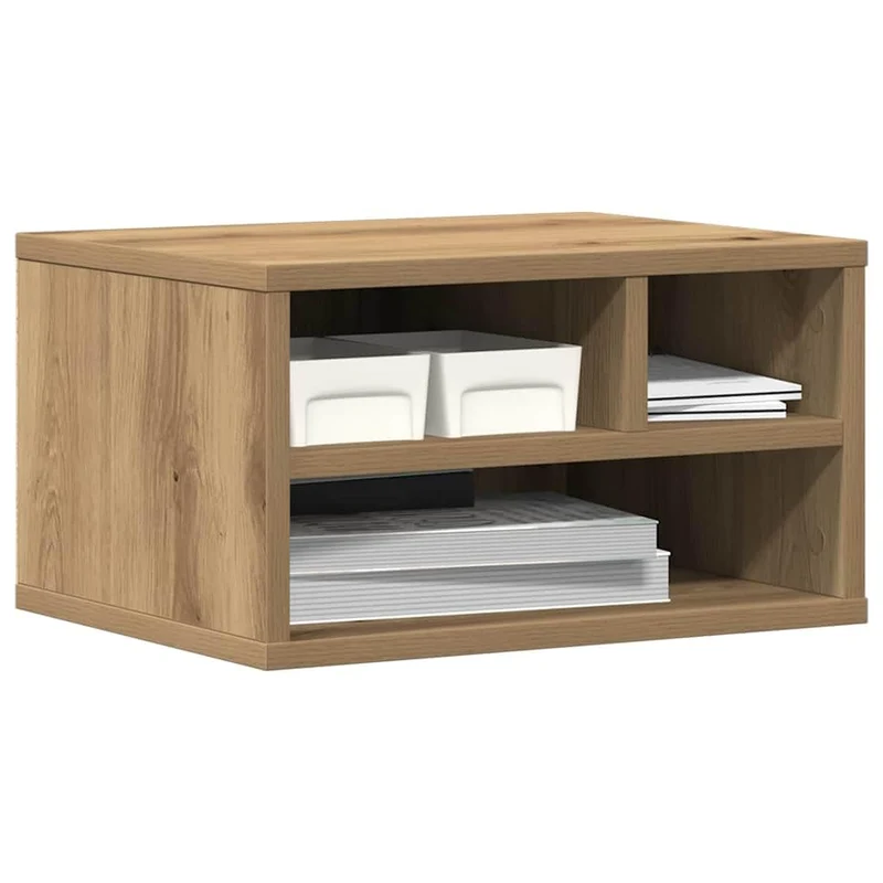 vidaXL Druckerständer Artisan-Eiche 40 x 32 x 22,5 cm Holzwerkstoff