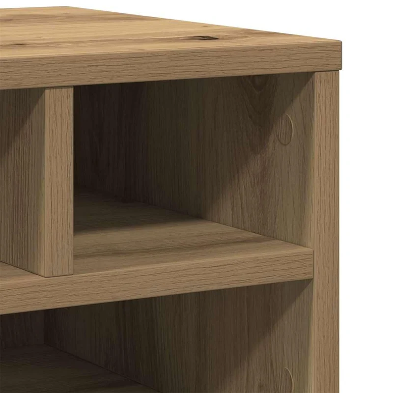 vidaXL Druckerständer Artisan-Eiche 40 x 32 x 22,5 cm Holzwerkstoff