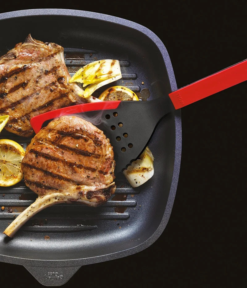 WOLL 'Cook it Jumbo-Pfannenwender - rot - 35cm'