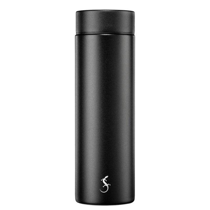 Lurch Isolierflasche Mini Bottle 0,3l mit Pulverbeschichtung, Schwarz