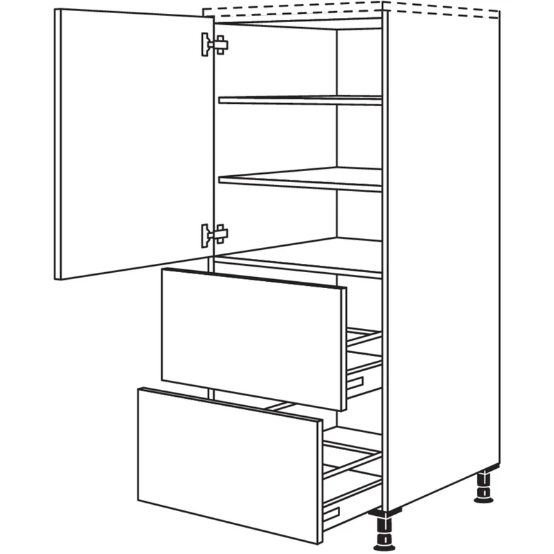 nobilia Highboard HD2A40 40 cm