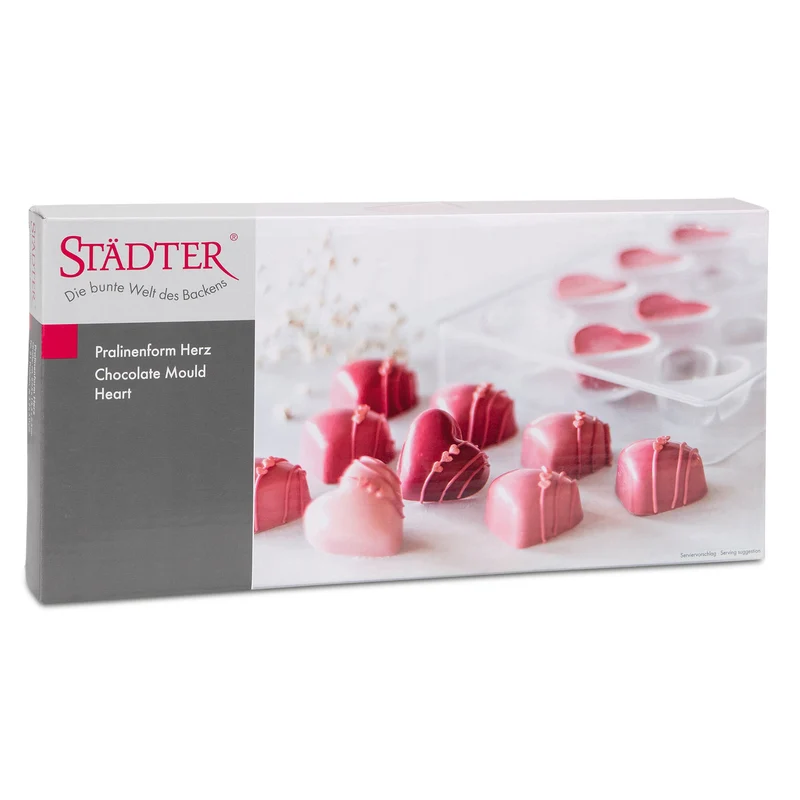 Städter 'Pralinenform Herz, Transparent'