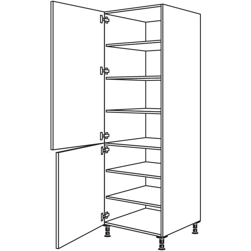 nobilia XL-Geschirr-/ Vorratsschrank HDV40-1X 40 cm