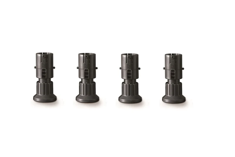 nobilia Sockelfüße 5 Stück Set 150mm Höhe