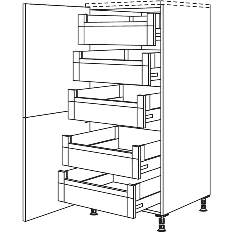 nobilia Highboard HDI50 50 cm