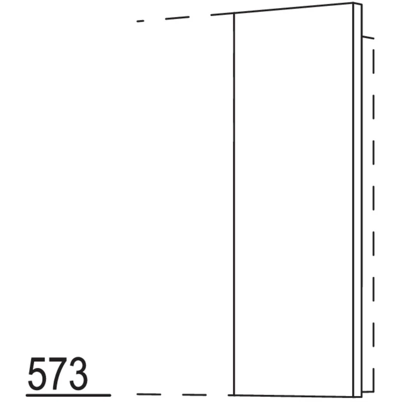 nobilia Passleiste WPK20-58 20 cm