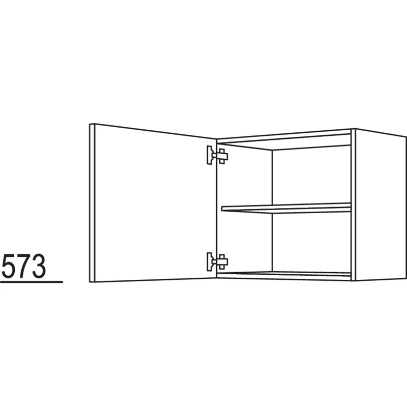 nobilia Wandschrank W35-58 35 cm