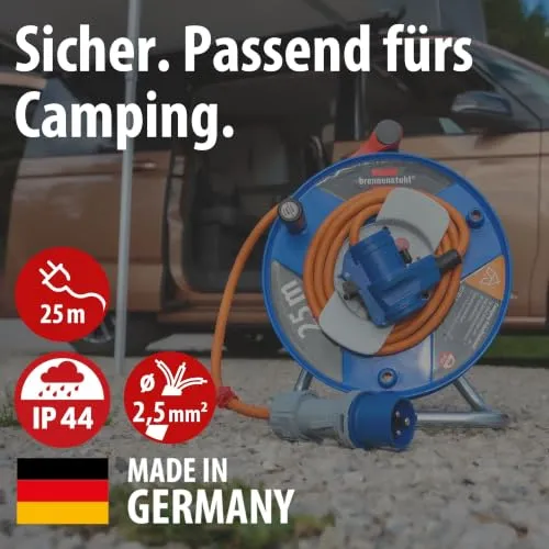 Brennenstuhl Camping-Kabeltrommel / CEE 230V Kabeltrommel 25m