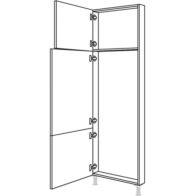 nobilia Hochschrank-Rahmenteil HRT50-1 50 cm