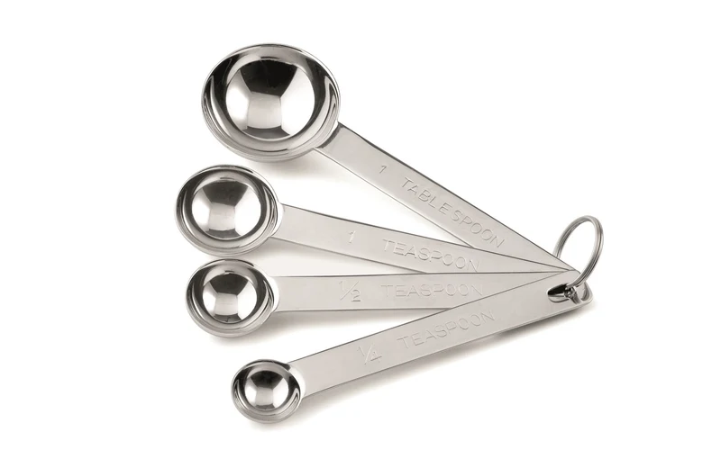 WEIS - Tee-Messlöffel-SEt 4 Edelstahl