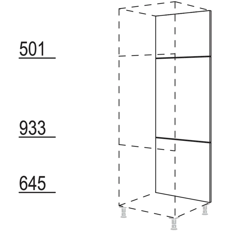 nobilia XL-Rückwandverkleidung RF50-1X