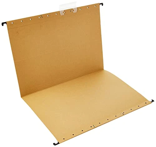 Herlitz Hängemappe A4 UniReg 5er Packung, 230 g/qm braun, Hängeregister