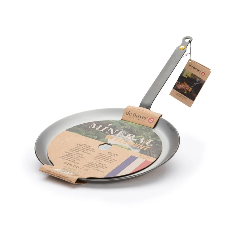 de Buyer 'Crepe Pfanne aus Eisen Mineral B, Ø 26 cm'