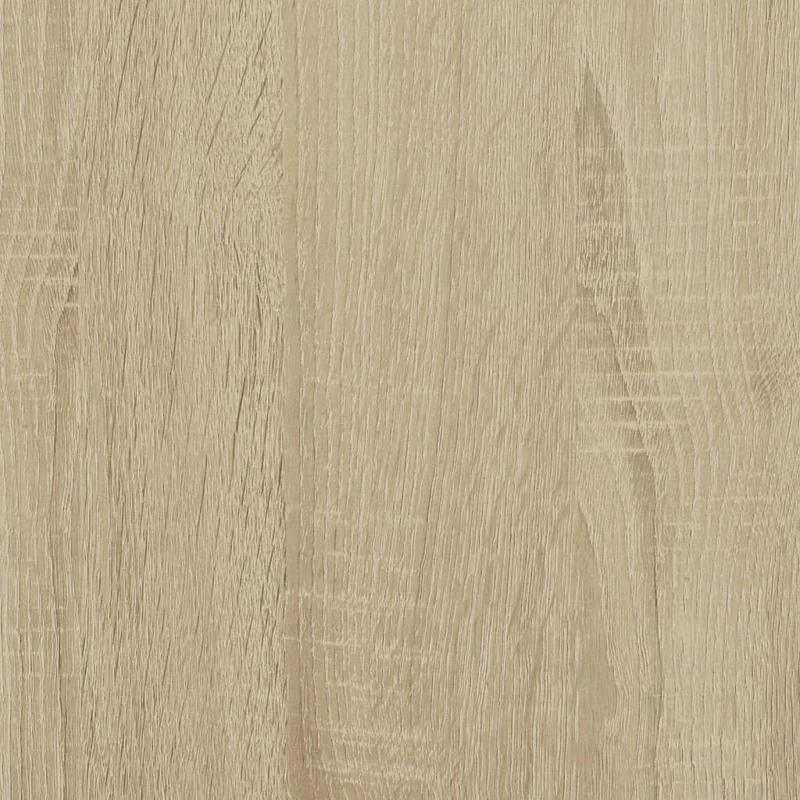 Aktenschrank Sonoma-Eiche 60x32x77,5 cm Holzwerkstoff Büroschrank mit Zwei Türen, Dokumentenschrank für Büro, Arbeitszimmer und Homeoffice, Stauraum für Ordner und Unterlagen