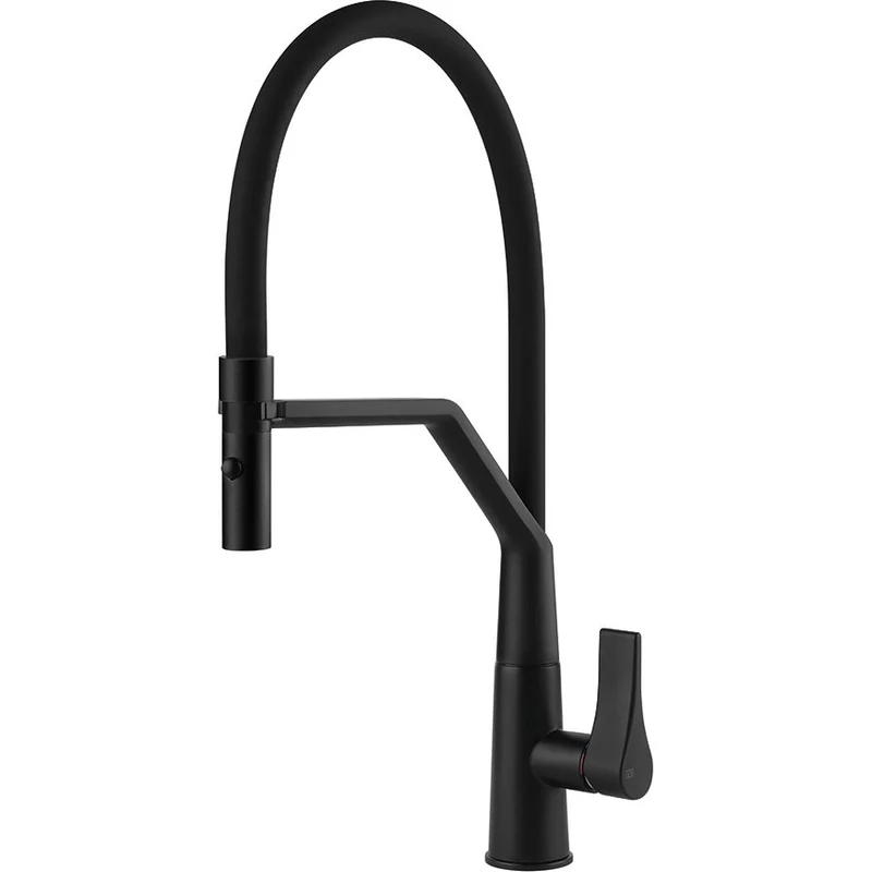 GESSI: Hochdruck- Einhebelmischbatterie KALLA mit Brause, Mischbatterie, 17845 22,5 cm